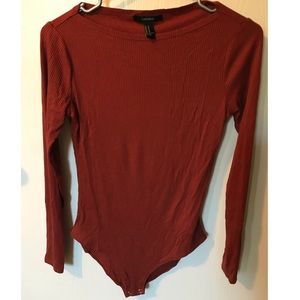 F21 Long Sleeve Bodysuit